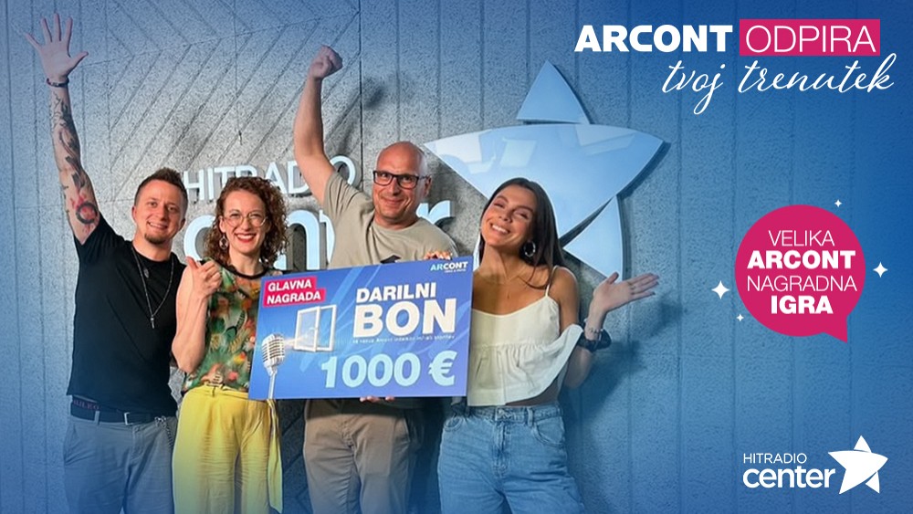 Odprli smo Arcont trenutek. 💙🎙️